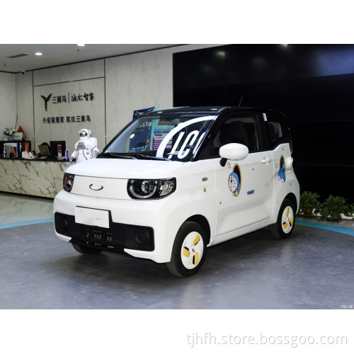 Chery QQ Ice Cream Iron Phosphate Battery Mini Ev New Electric Energy Vehicles Car